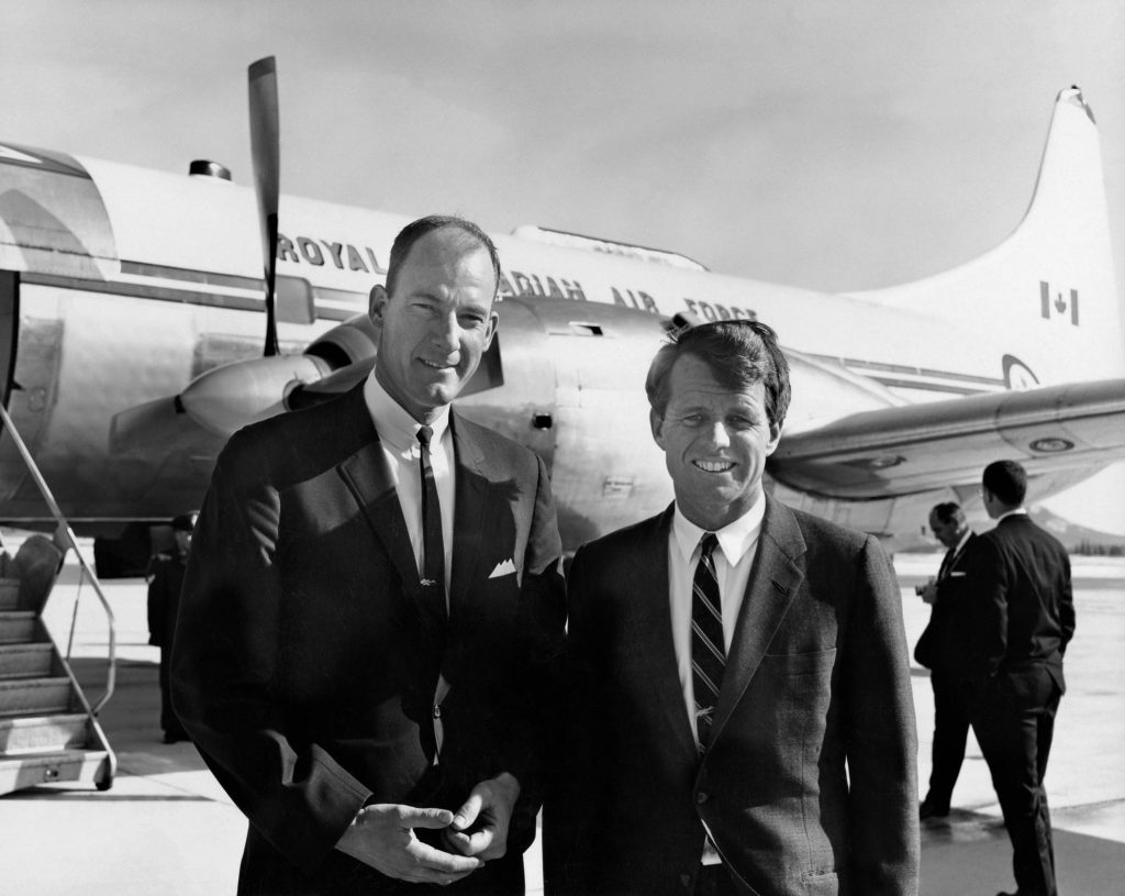 Con Bob Kennedy. Foto Facebook Jim Whittaker