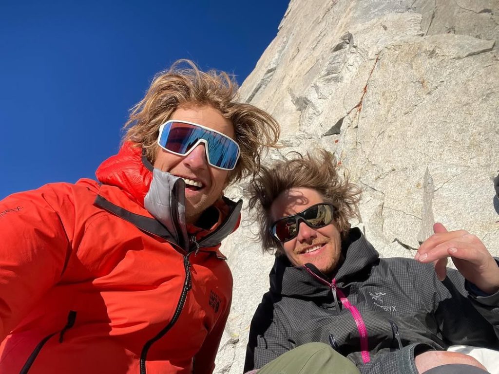 Con Tim Emmet (a sinistra). Foto Instagram Will Stanhope