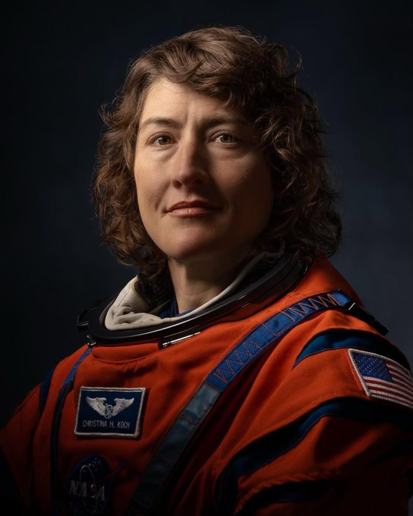 Christina Koch. Foto Instagram NASA