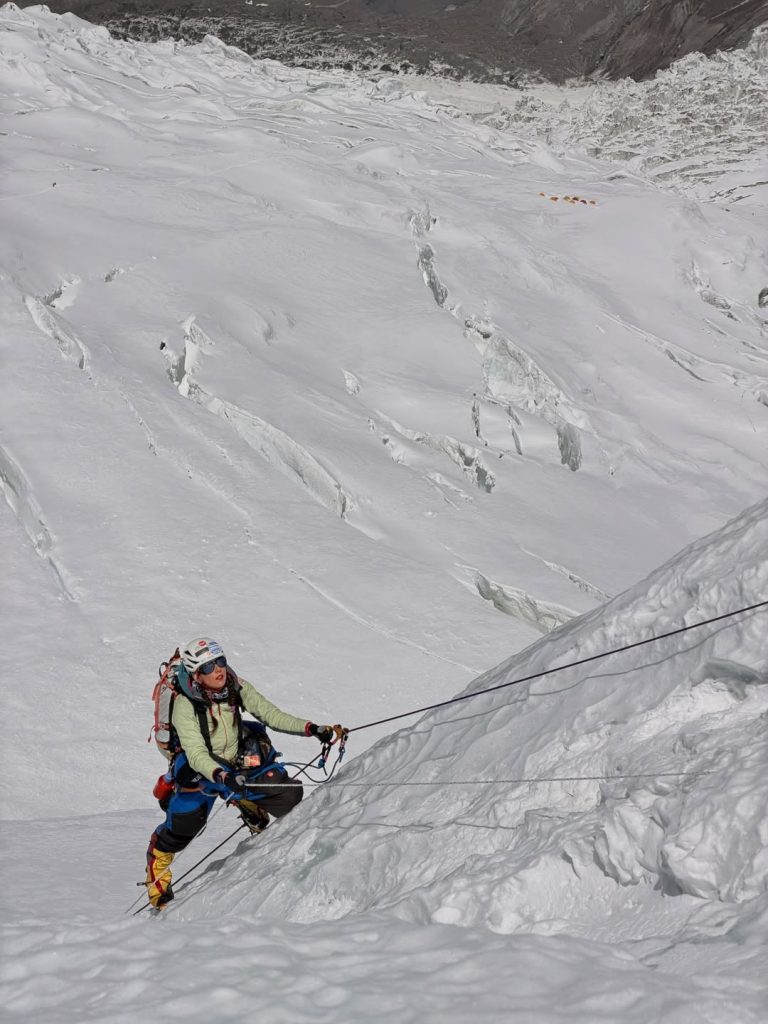 Stefi Troguet durante l