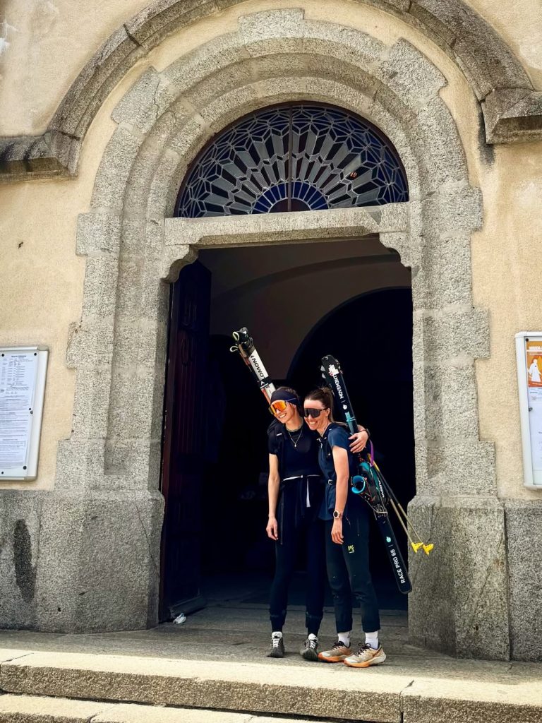 Le donne da record Pollet-Villard e Renoton. Foto Instagram Hillary Gerardi