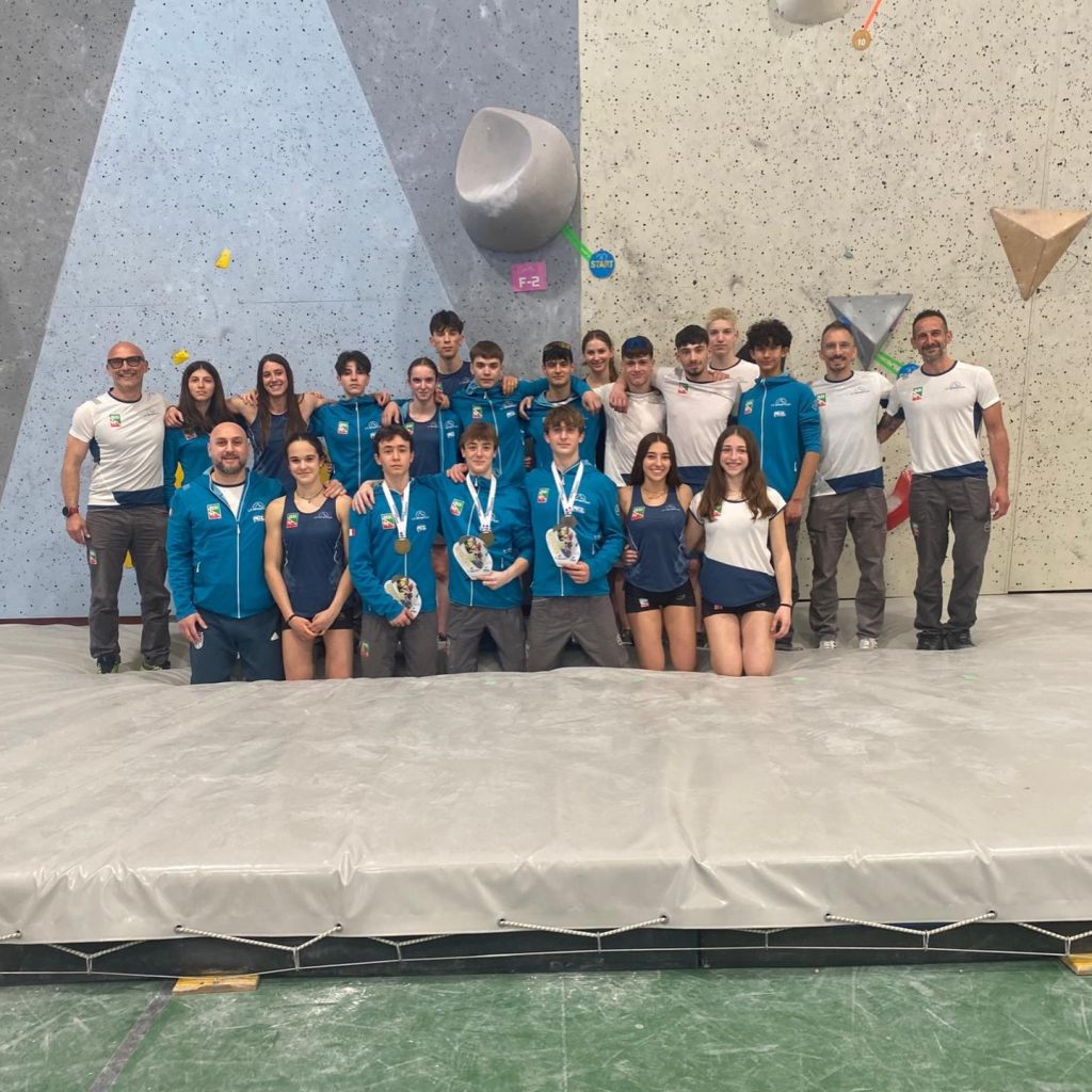 Dalla tappa di Coppa Europea Boulder. Foto Facebook FASI