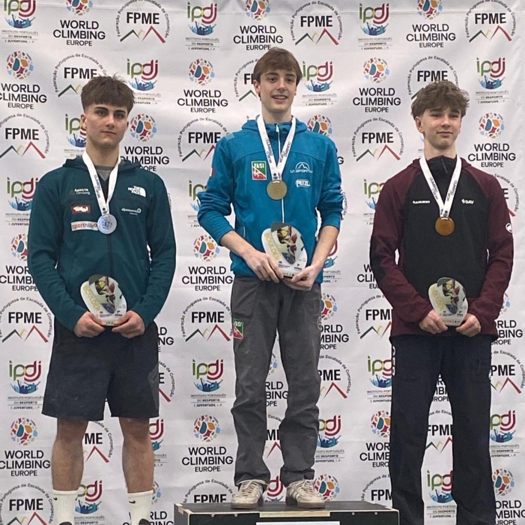 Dalla tappa di Coppa Europea Boulder. Foto Facebook FASI