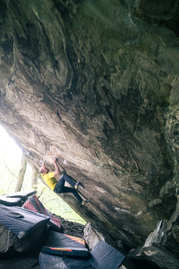 Scalata in Ticino. Foto Marc Daviet