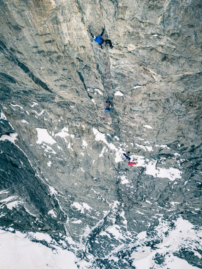 Un momento della salita. Foto archivio Welfringer Daligault, Devin, Obino