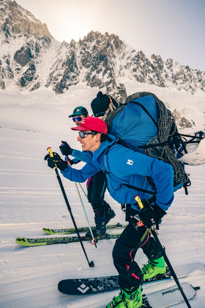 Durante l'avvicinamento. Foto archivio Welfringer Daligault, Devin, Obino