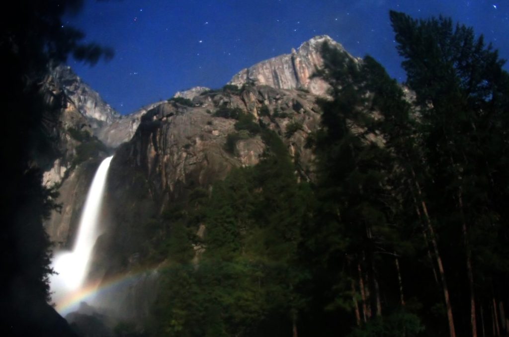 moonbow, yosemite