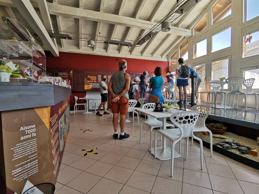 Interno Taverna delle Grotta. Foto G.  Bernardi