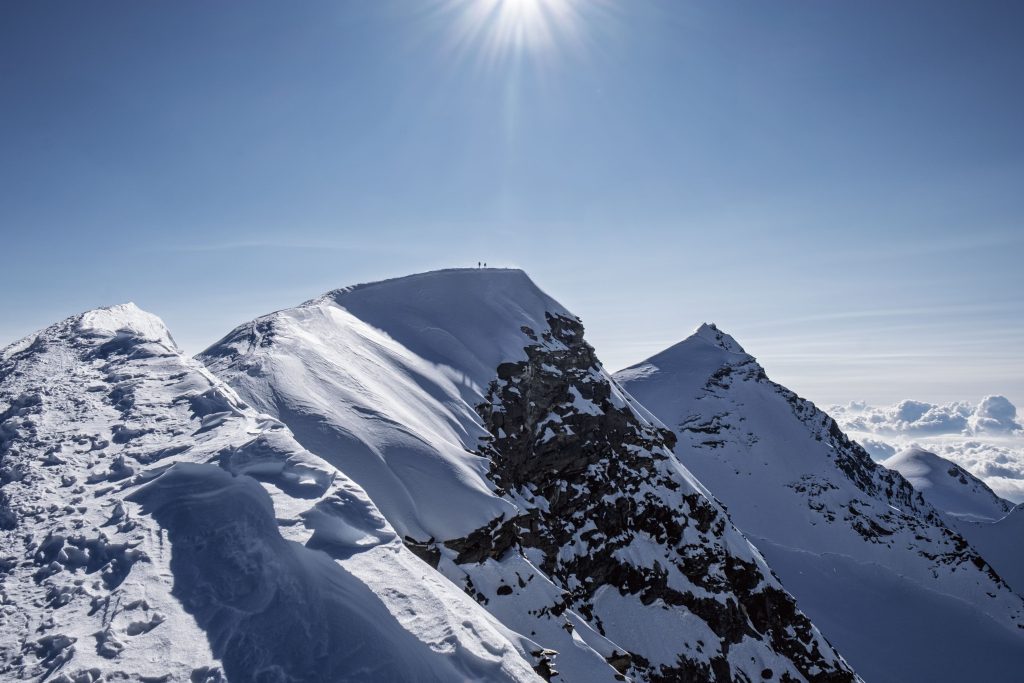La catena dei Lyskamm. Foto di Davide Camisasca
