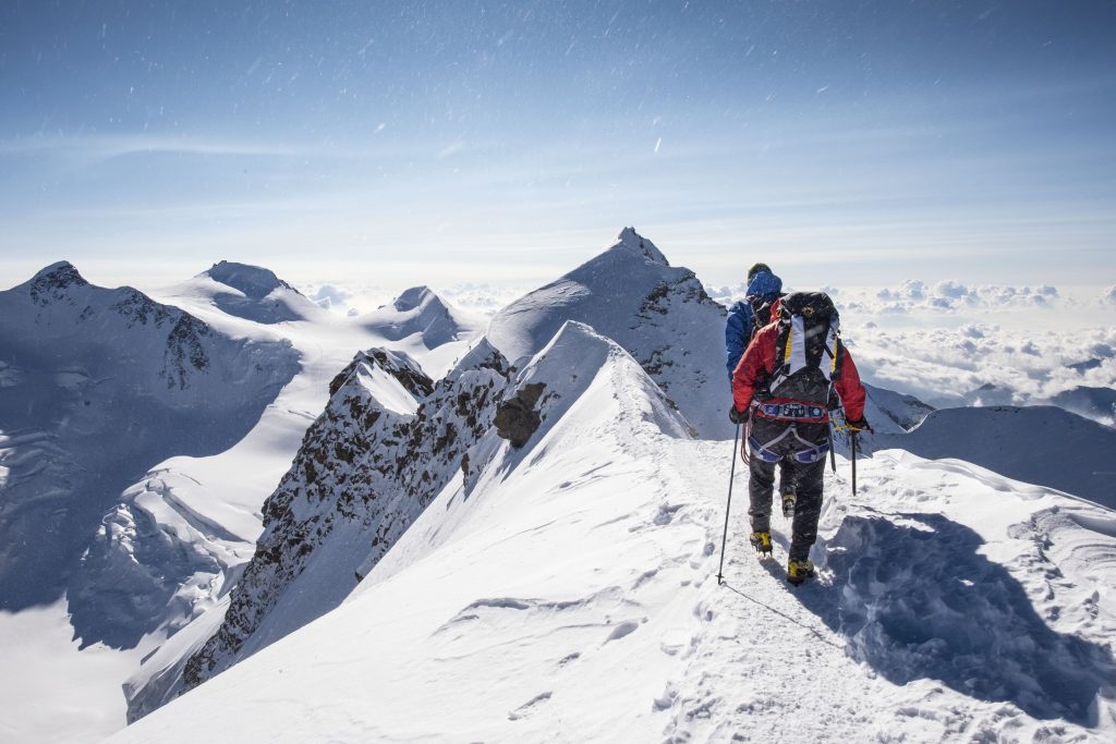 La catena dei Lyskamm. Foto di Davide Camisasca