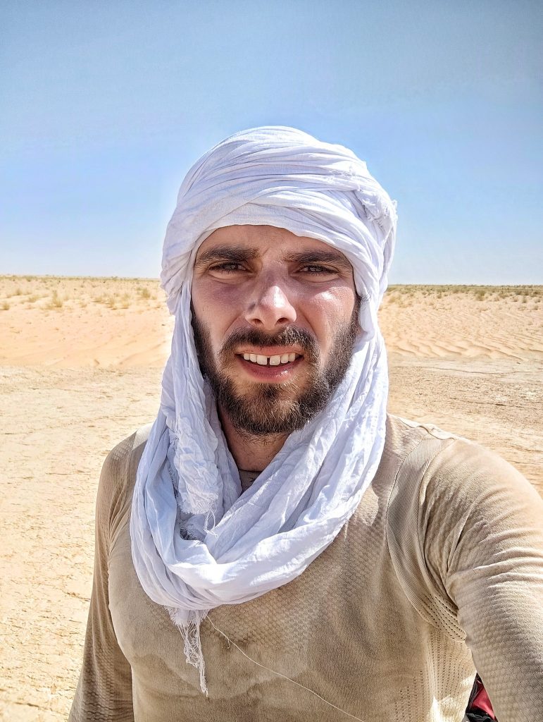 Nel deserto del Sahara. Foto Lorenzo Barone
