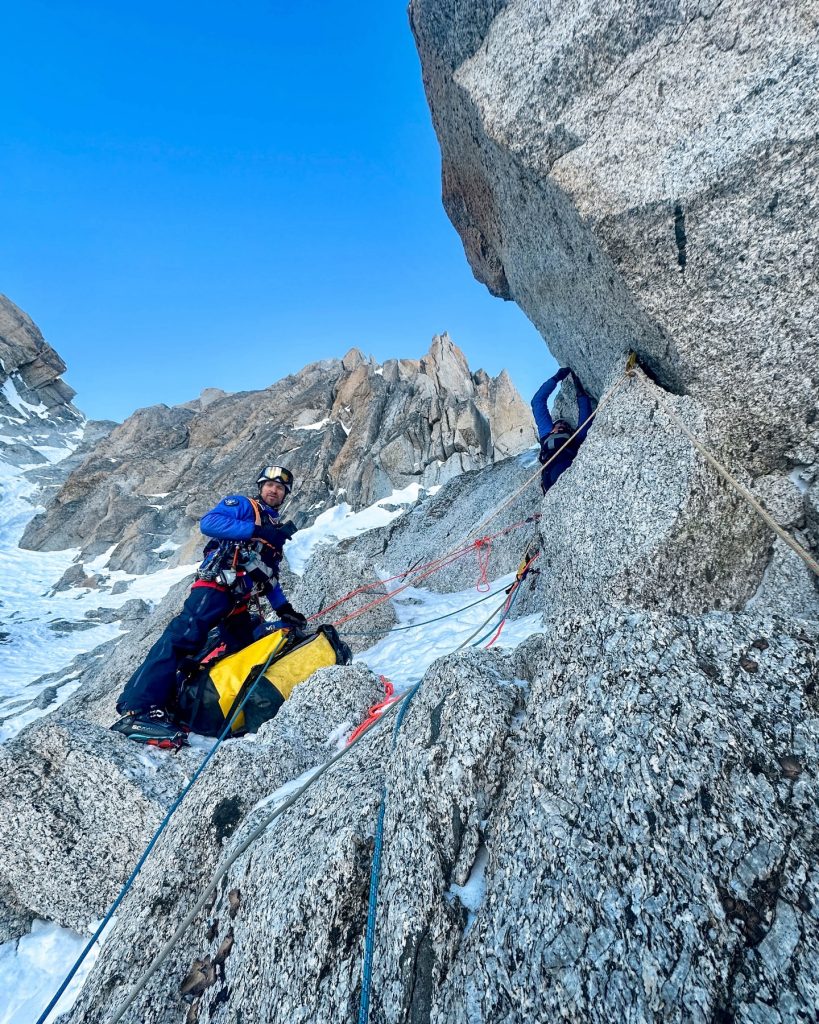 Durante un soccorso. Foto Facebook PGHM