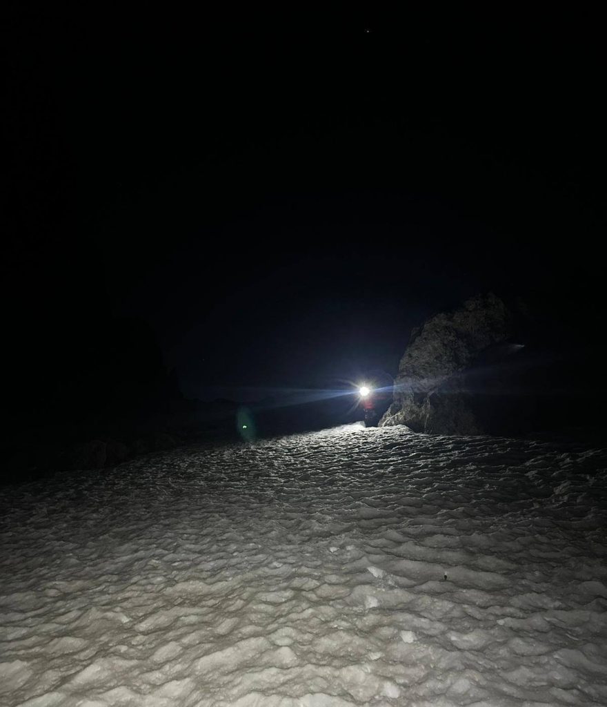 Intervento Prà degli Angeli - Foto FB Soccorso Alpino e Speleologico Veneto - CNSAS