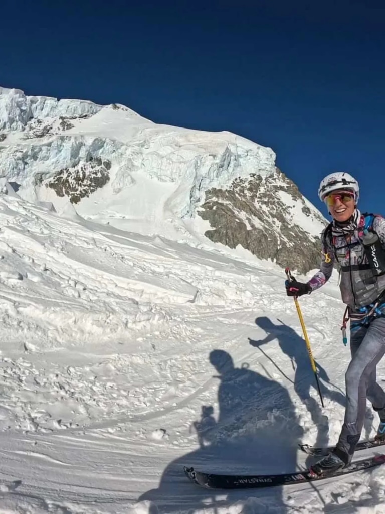 In salita verso il Monte Bianco. Foto Instagram Lorna Bonnel