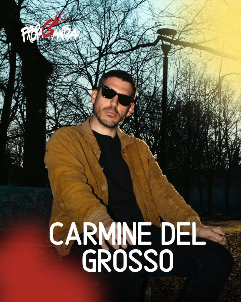 Carmine Del Grosso a Propaganda Live - Foto FB Propaganda Live