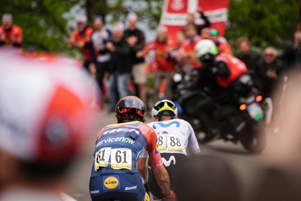 Tappa da Cervia al Corno alle Scale. Foto Facebook Giro d