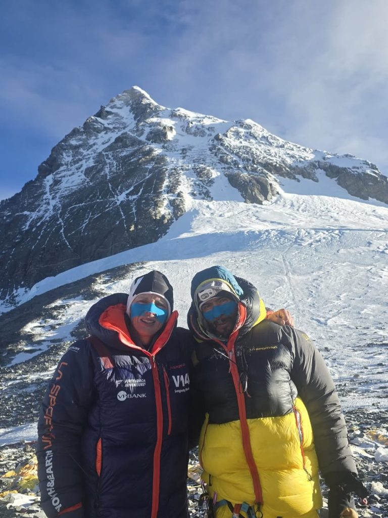 Karl Egloff e Nicolás Miranda al rientro dall