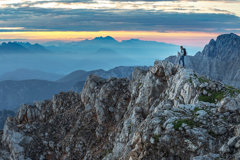 Sentiero circolare sul Triglav. Foto di Jošt Gantar