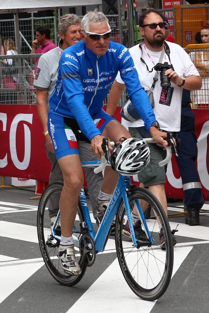 Francesco Moser ospite al Giro d