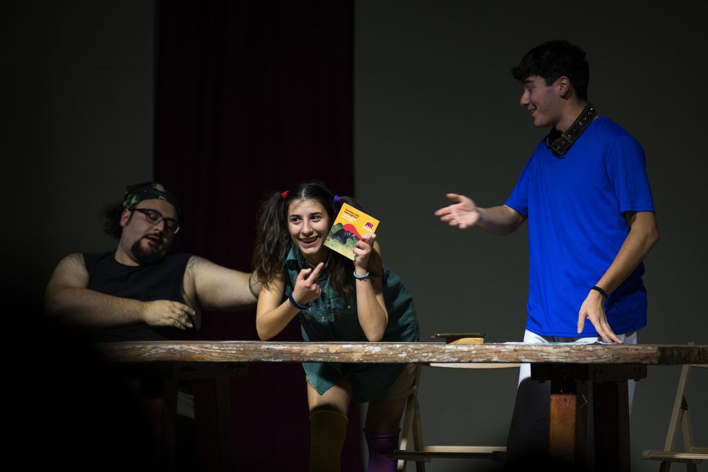 Spettacolo teatrale sulla coesistenza, Condominio selvaggio - Foto Filippo Castellucci