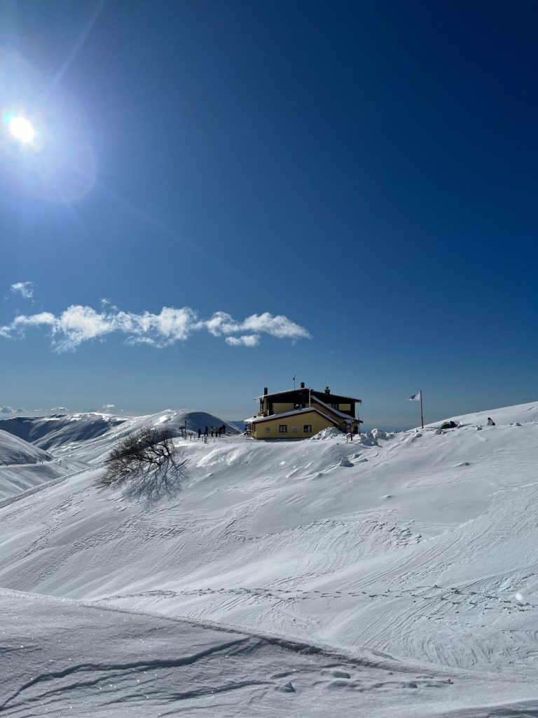 Il rifugio Sebastiani