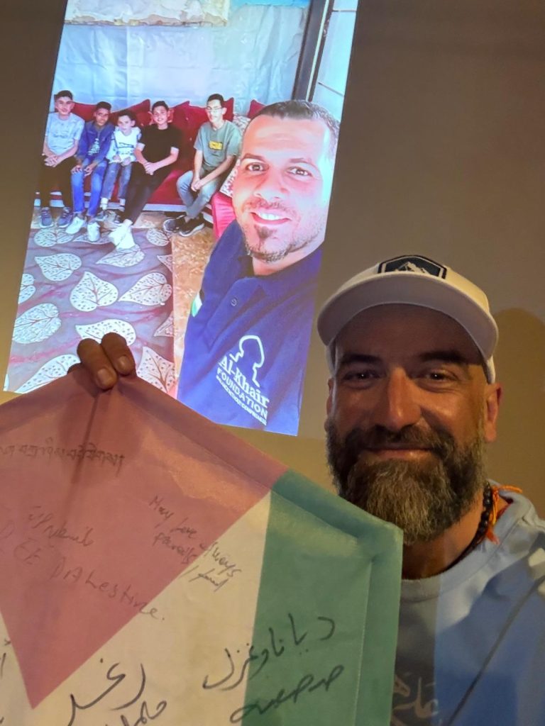 Leonardo in collegamento con Gaza