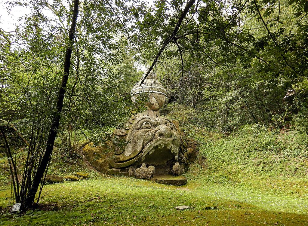 Parco dei Mostri di Bomarzo - Foto Albarubescens - Wikimedia Commons, CC BY-SA 4.0