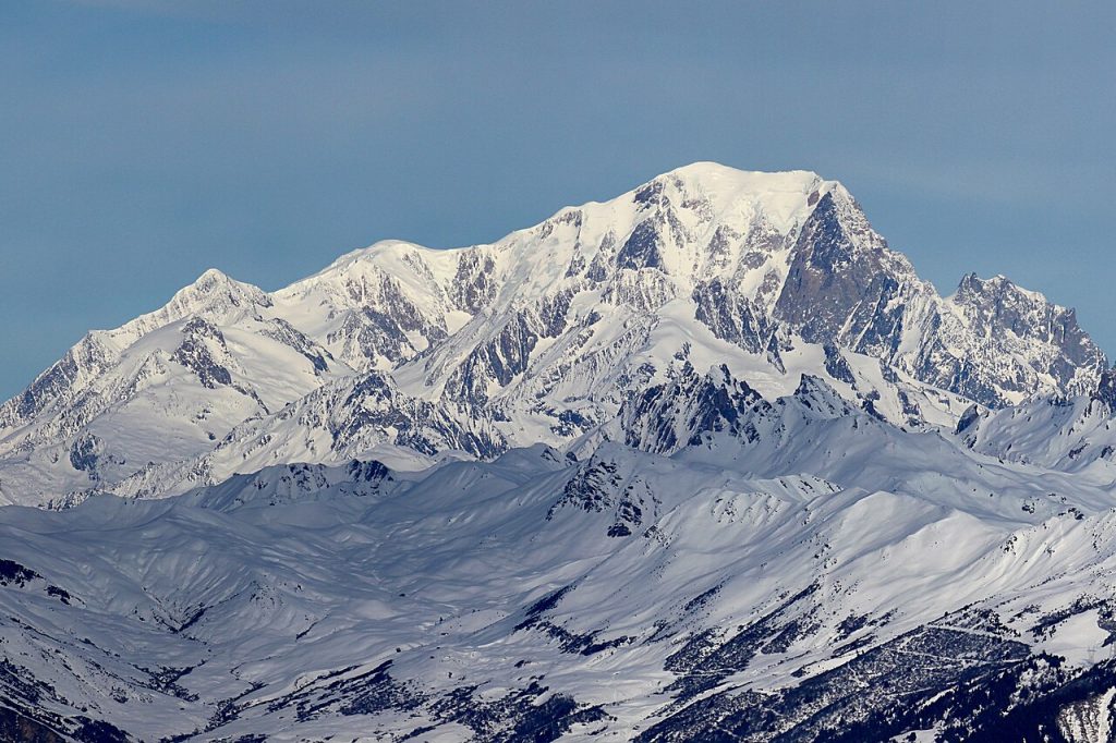 Monte Bianco da Valmorel - Foto Matthieu Riegler - Wikimedia Commons, CC BY 3.0