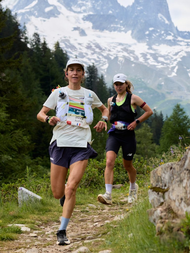 Candice Fertin alla 90K della Marathon du Mont-Blanc