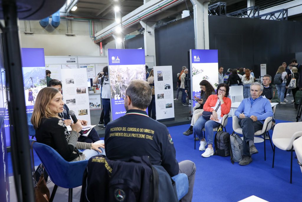 Presentazione del podcast DPC al Salone del Libro di Torino 2026 - Foto Dipartimento della Protezione Civile