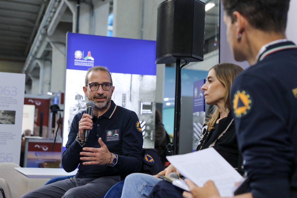 Presentazione del podcast DPC al Salone del Libro di Torino 2026 - Foto Dipartimento della Protezione Civile