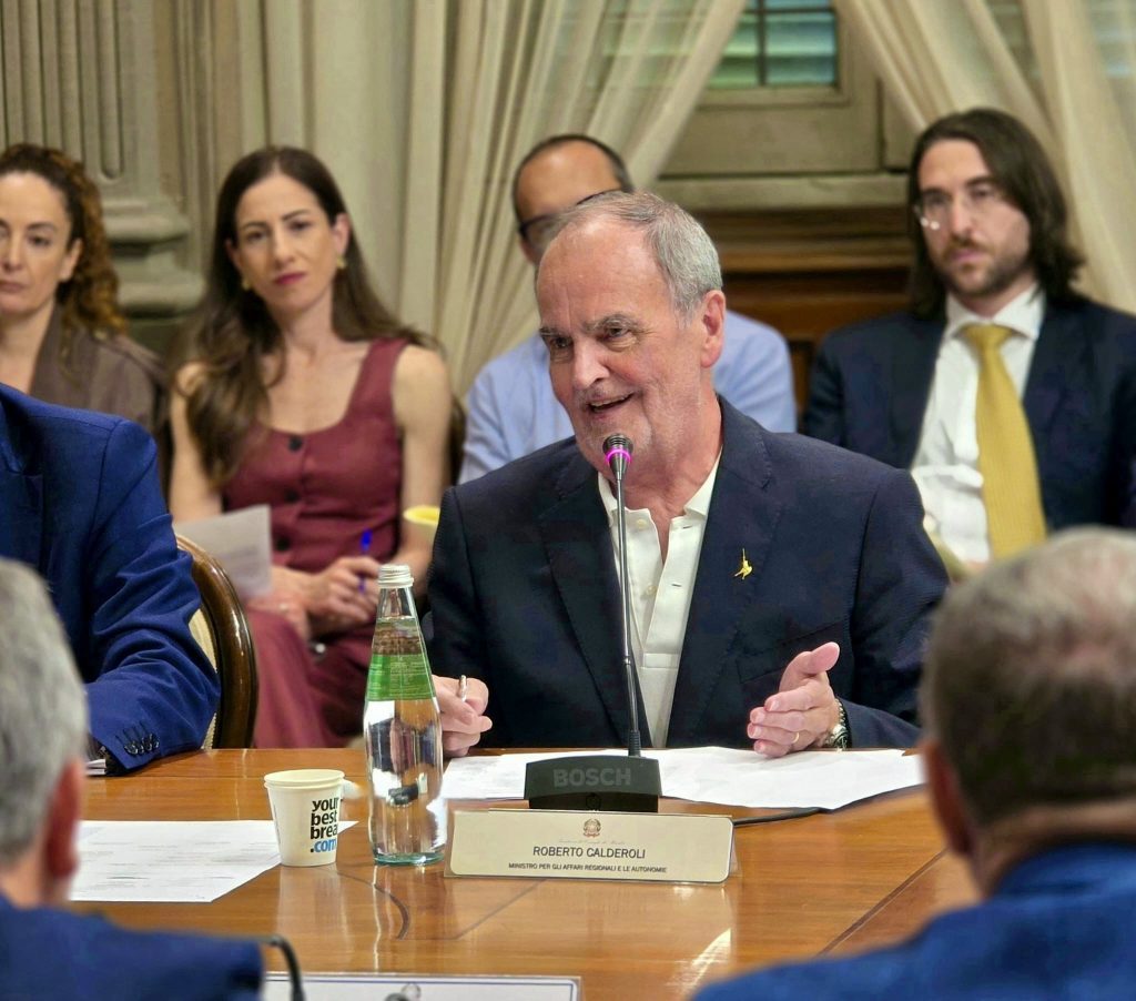 Il ministro Roberto Calderoli