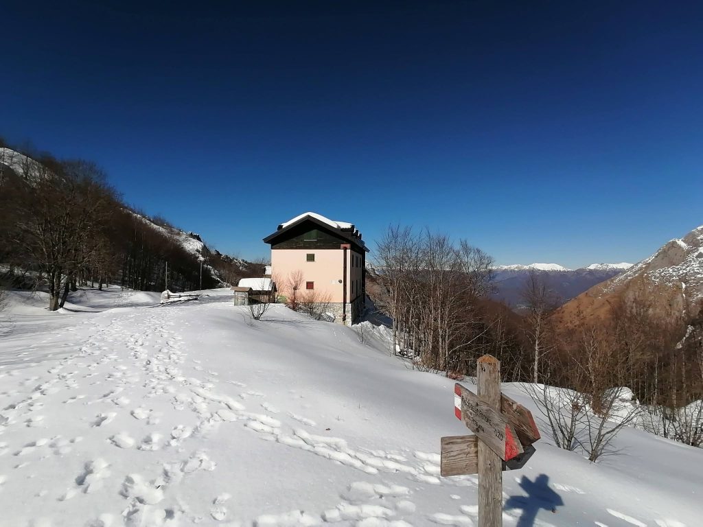 Il rifugio Orto di Donna. Foto Facebook rifugio Orto di Donna