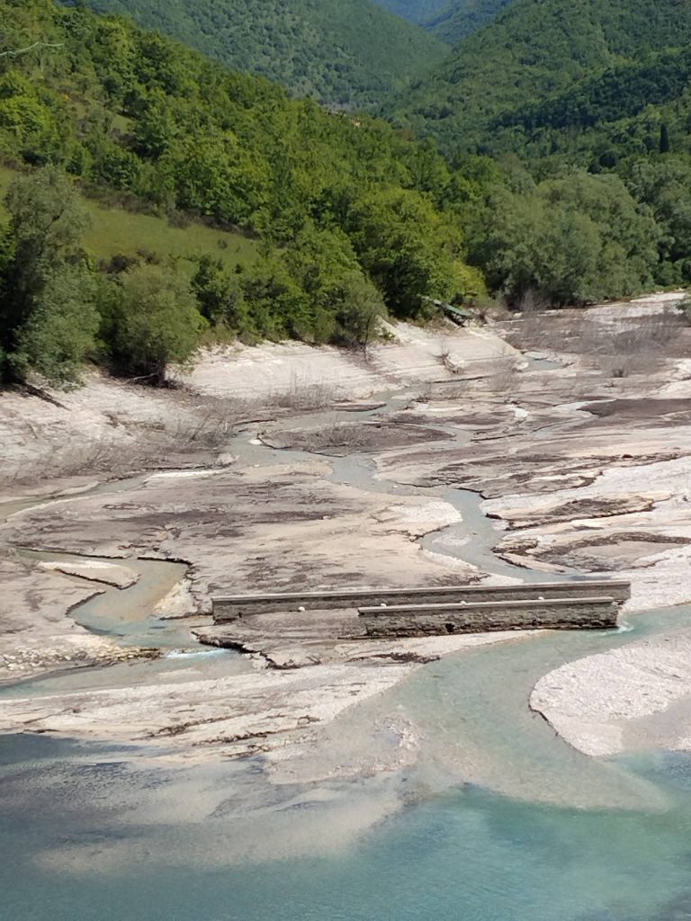 Il ponte di San Lorenzo, giugno 2026 - Foto FB Giancarlo Ricottini