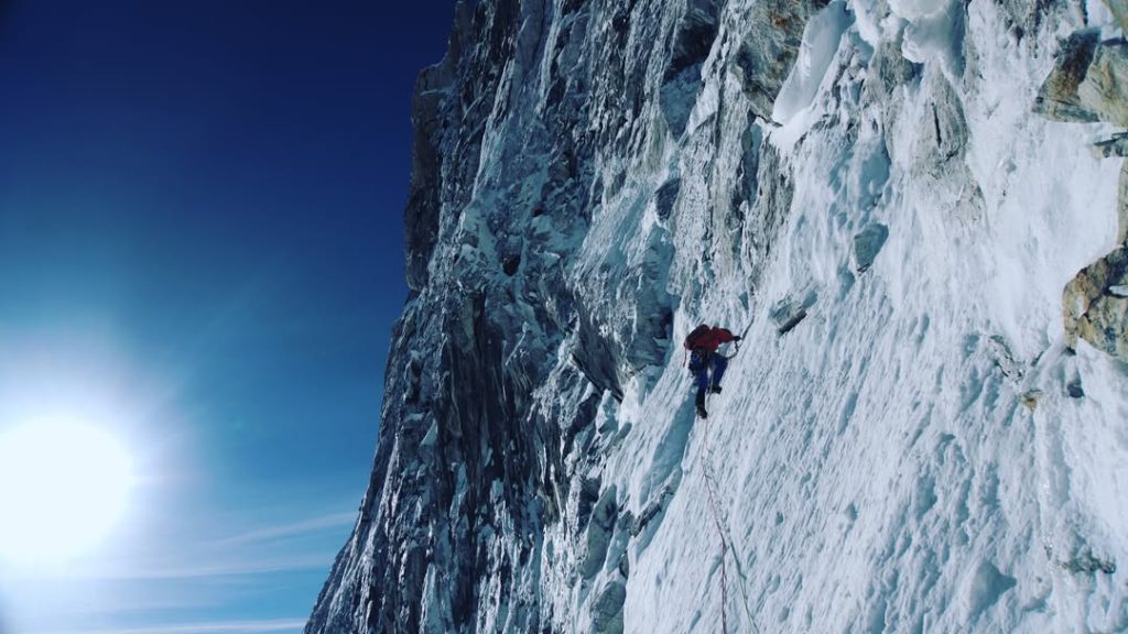 In scalata. Foto Instagram Maximilian Muck