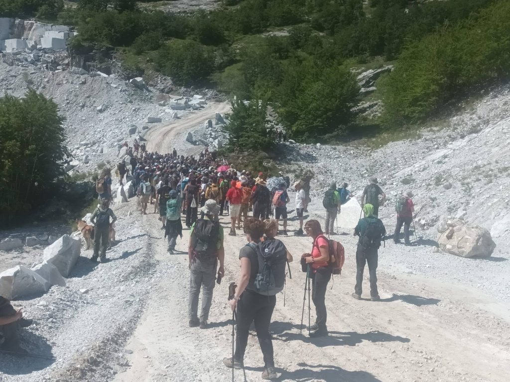 Un momento della manifestazione. Foto CAI Toscana