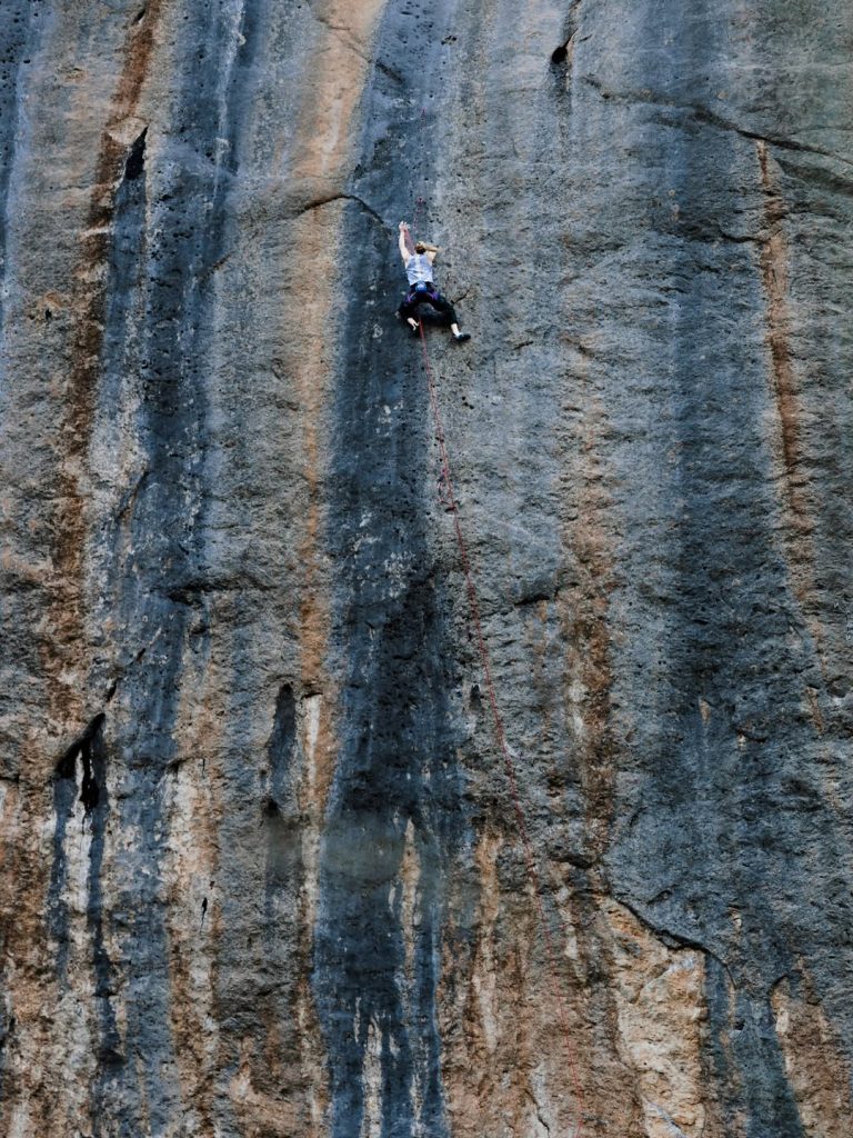 Janja Garnbret su Bibliographie. Foto Redbull.