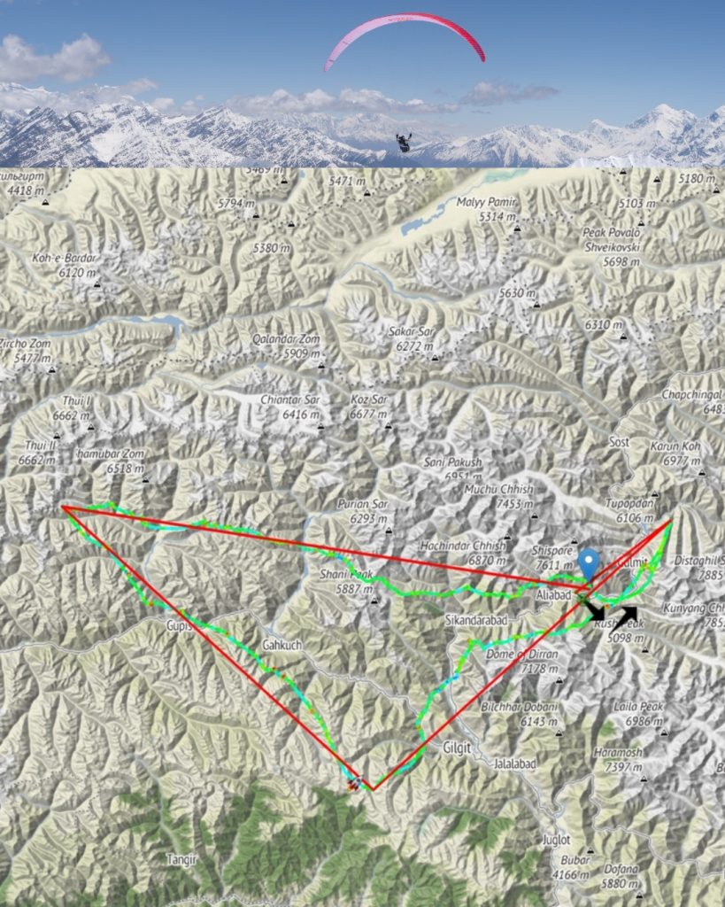 Il triangolo di 400,5 km