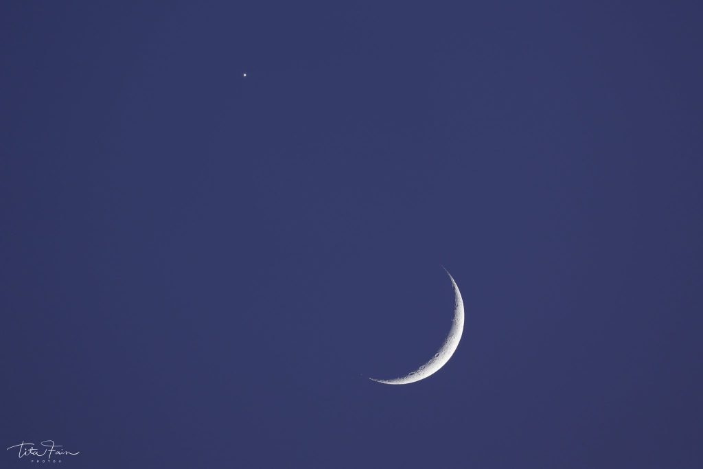 Il bacio tra Luna e Venere, 17 giugno 2026 - Foto Tita Lorenza Fain