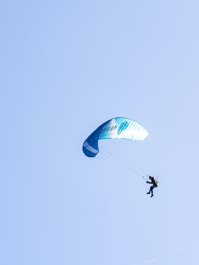 In volo.Foto Instagram Iris Pessey
