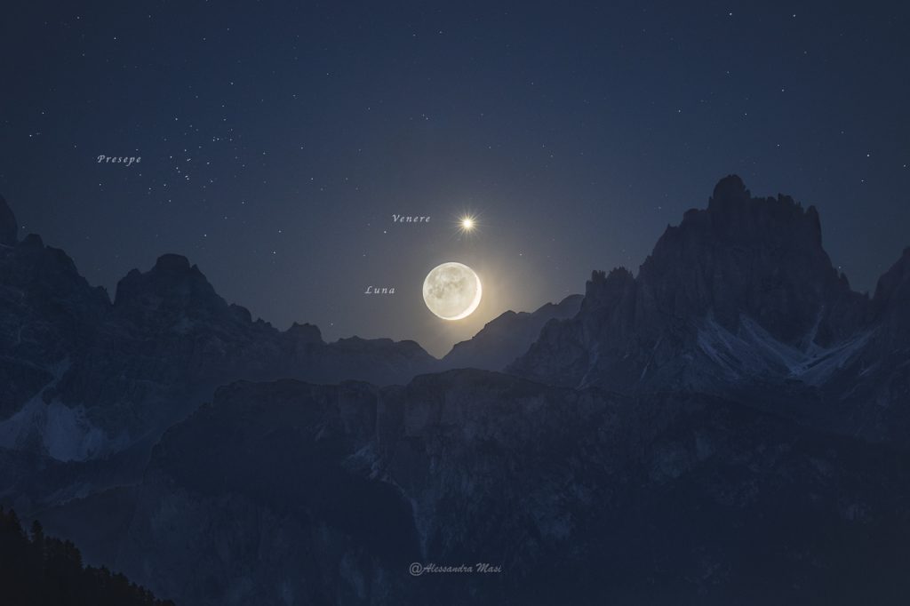 Luna e Venere - Foto Alessandra Masi