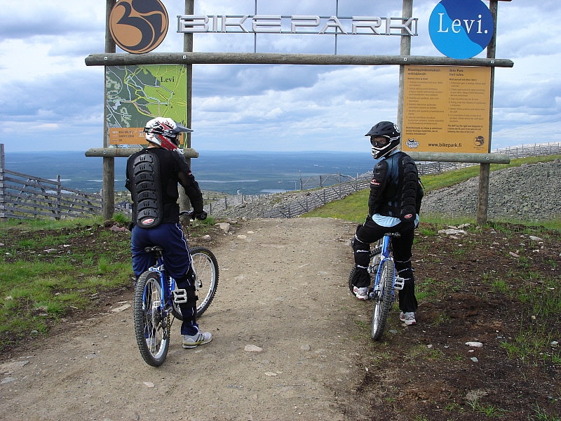 Bike park levi - Foto W.Rebel - Wikimedia Commons, CC BY 3.0