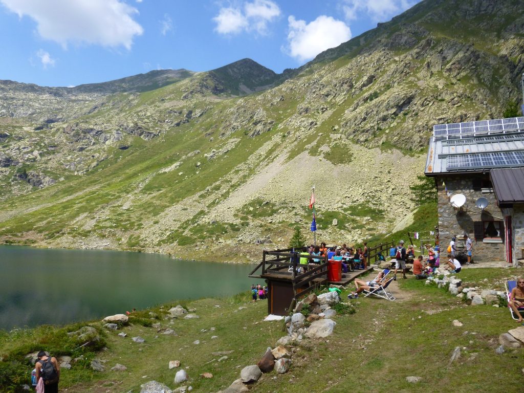 Rifugio Dante Livio Bianco. Foto Wikimedia Commons