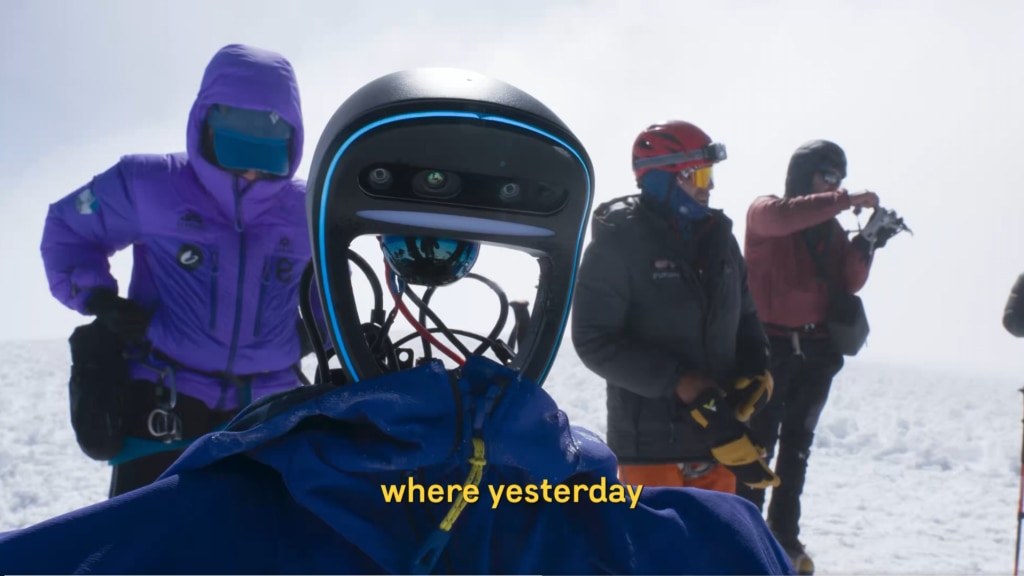 Il robot umanoide Pemba in cima al Chimborazo