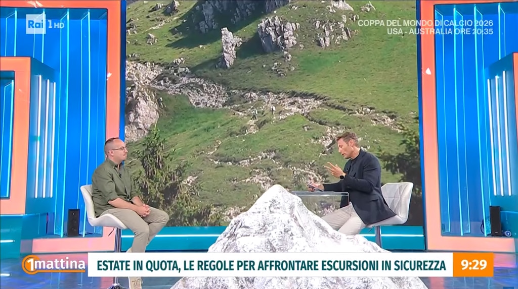 Un fotogramma del programma