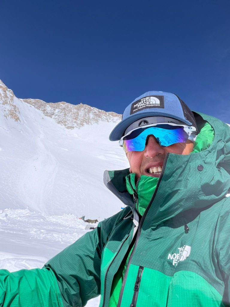 In salita sul Denali. Foto Simone Moro