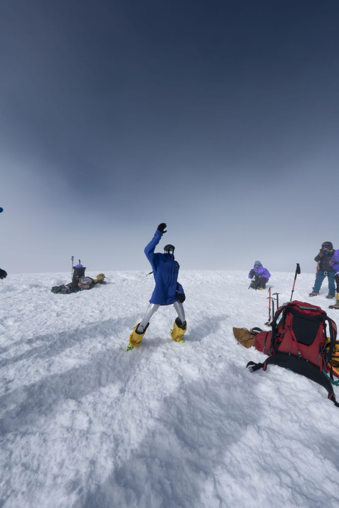 Il robot umanoide Pemba in cima al Chimborazo