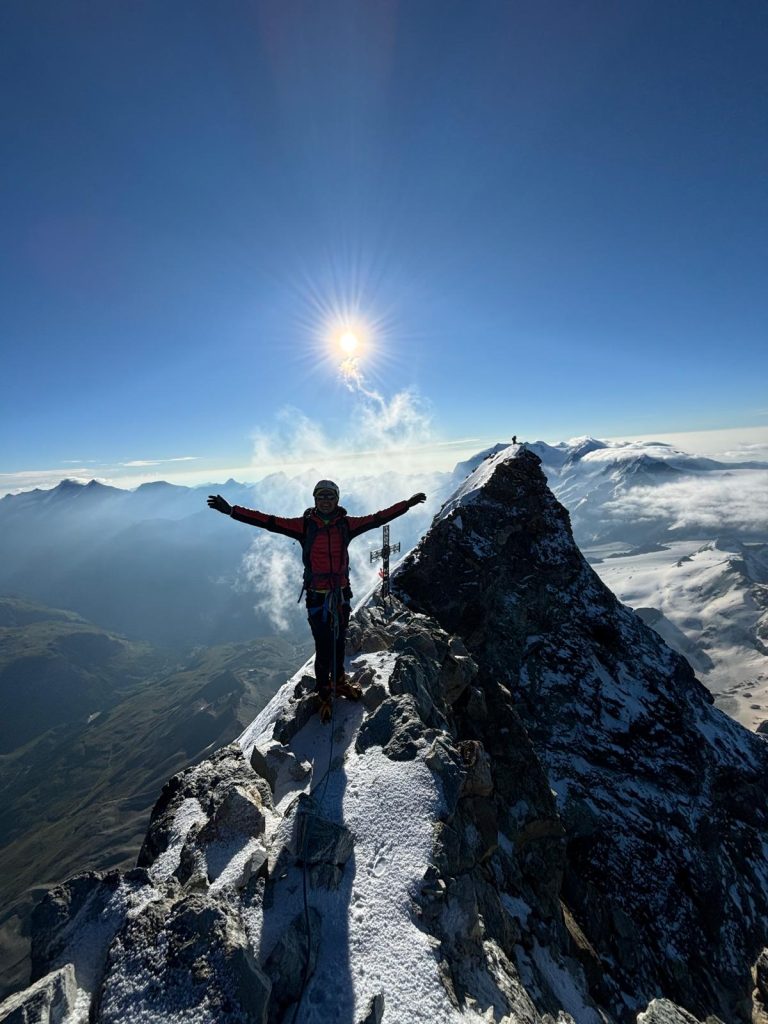 Cima del Cervino, versante italiano, agosto 2024 - Foto Francesco Ratti