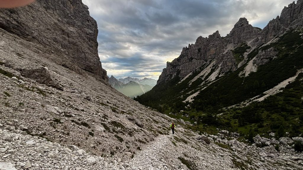 Durante le ricercche. Foto CNSAS FVG