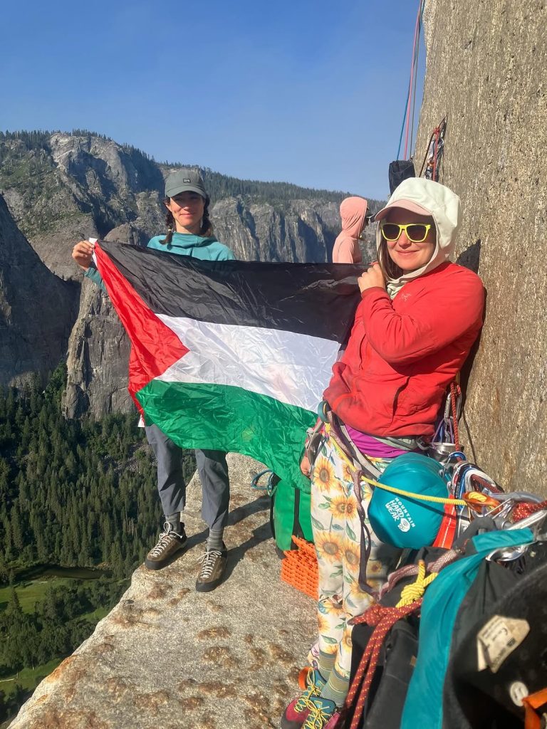 Foto Climbers for Palestine
